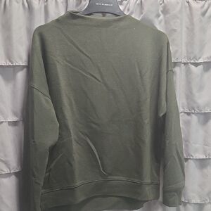 Cynthia Rowley Men's Olive Crewneck Sweater